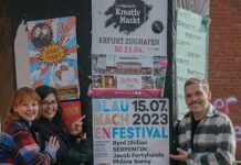 Erfurt hat Lust auf Blaumachen: Musikfestival kooperiert mit lokaler Kunstszene