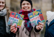 Crowdfunding-Kampagne zur Finanzierung des Nachdrucks der Erfurter Stadtkarten