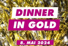 Gold Statt Braun: Dinner in Gold