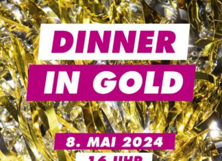 Gold Statt Braun: Dinner in Gold