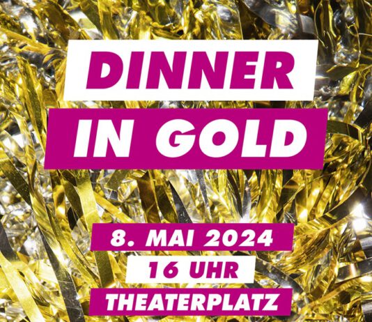 Gold Statt Braun: Dinner in Gold