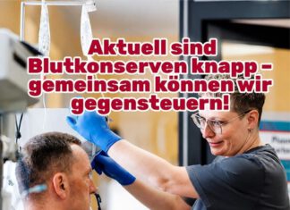 Alarmstufe ROT: Blutkonserven sind Mangelware!