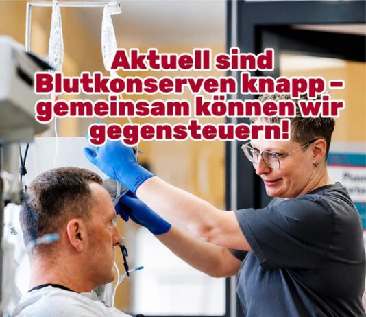 Alarmstufe ROT: Blutkonserven sind Mangelware!